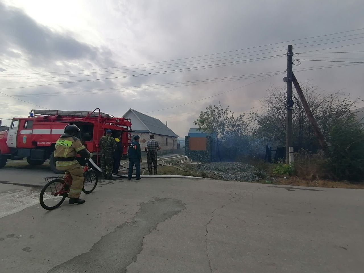 Сгорели два дома. В селе Челябинской области произошел серьезный пожар -  Новости Магнитогорска - Магсити74