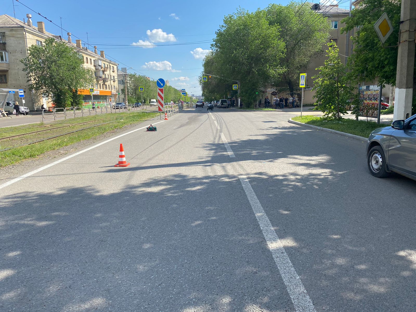 В Магнитогорске в ДТП пострадали мотоциклист и дети на электросамокате -  Новости Магнитогорска - Магсити74